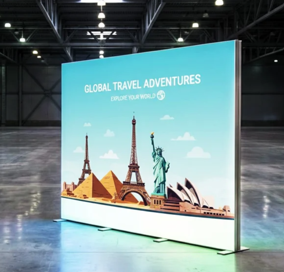 300×230 cm Modüler Lightbox – Kongre ve Fuar Standı