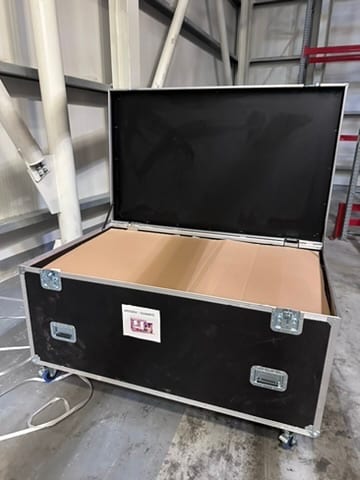 Modüler Fuar Standı Tekerlekli Taşıma Sandığı ve Paketleme