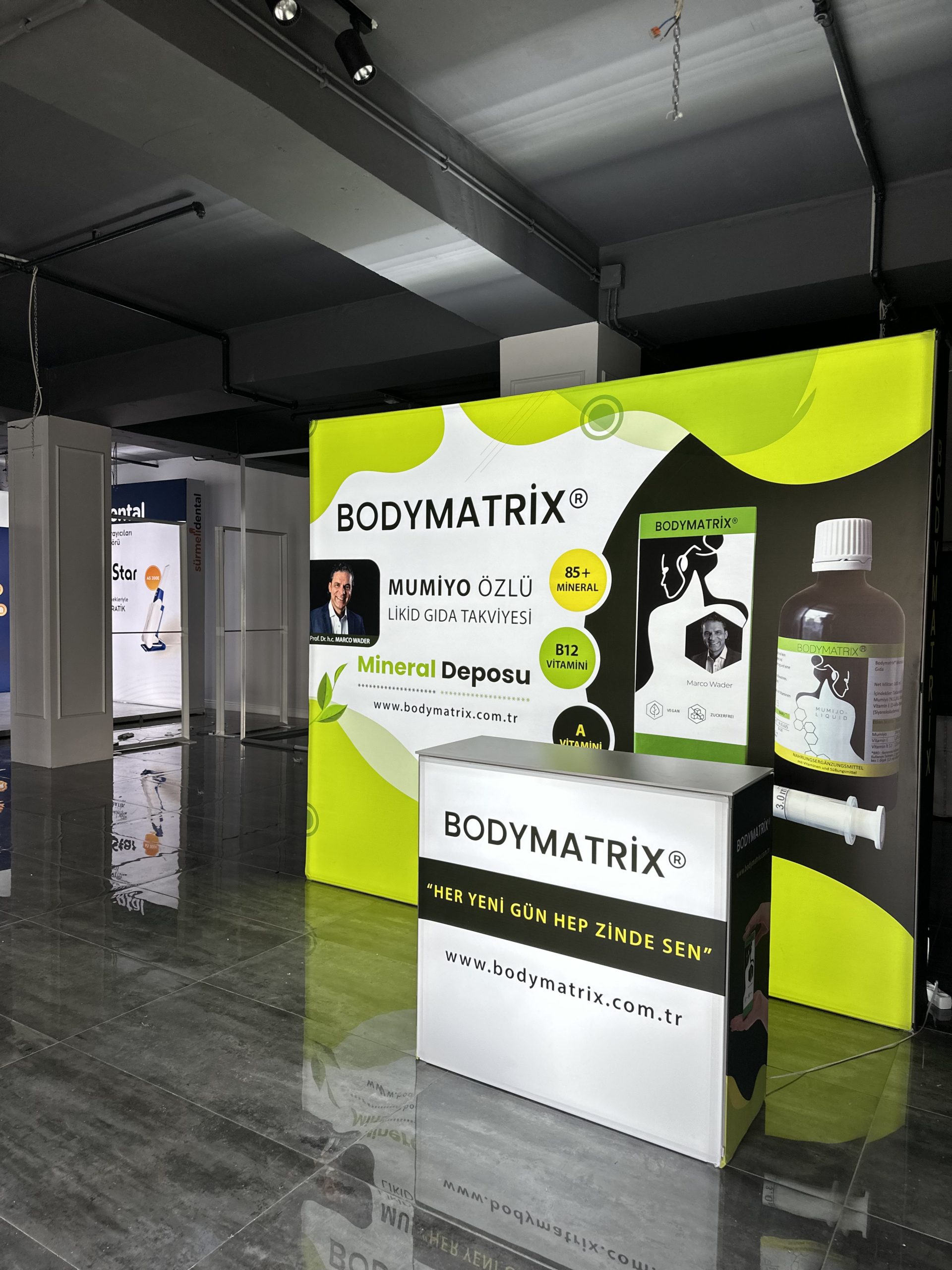 BodyMatrix Fuar Standı Modüler Lightbox Çözümü