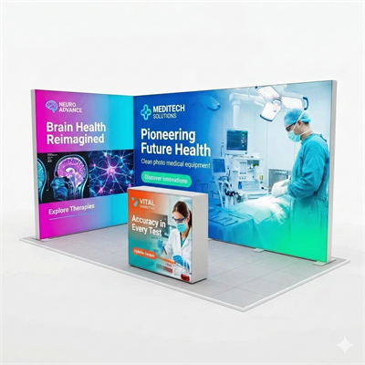 8 m² Modüler Lightbox Stand