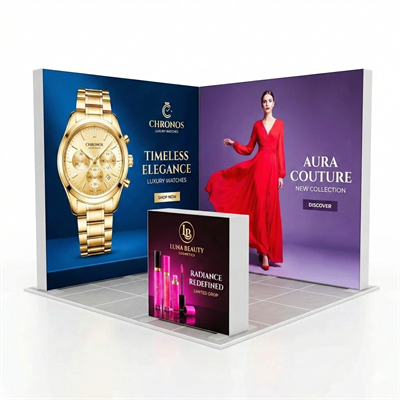 12 m² Modüler Lightbox Stand