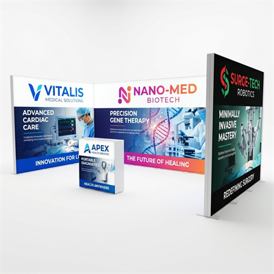 18 m² Modüler Lightbox Stand