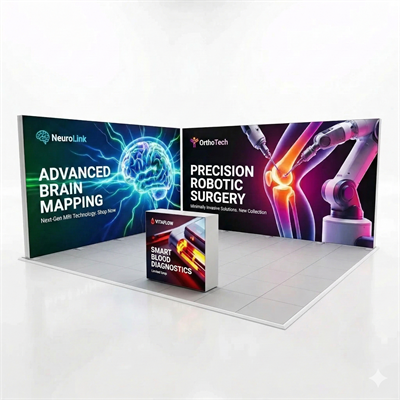 20 m² Modüler Lightbox Stand
