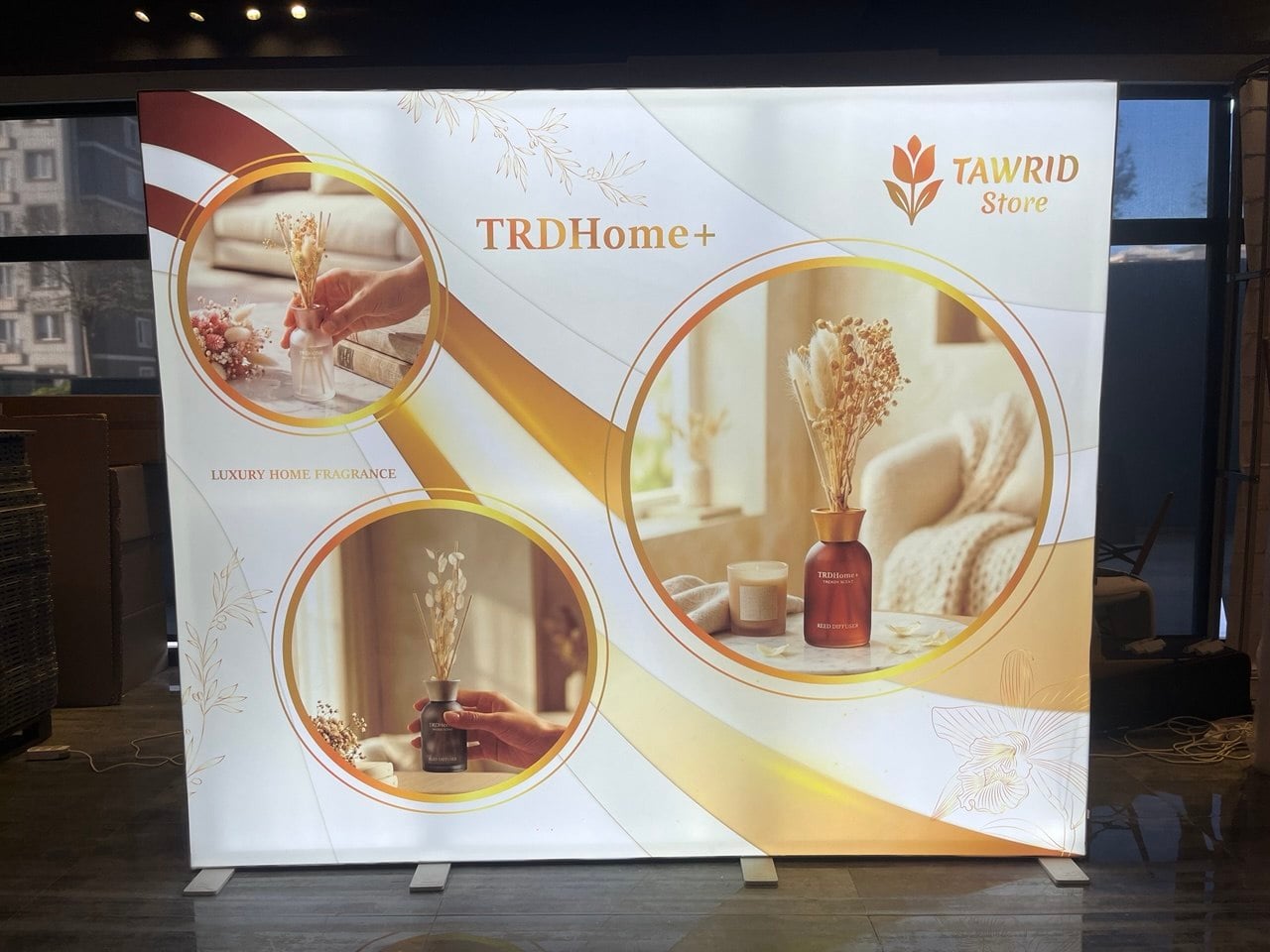 TAWRID lüks ev parfümü standı