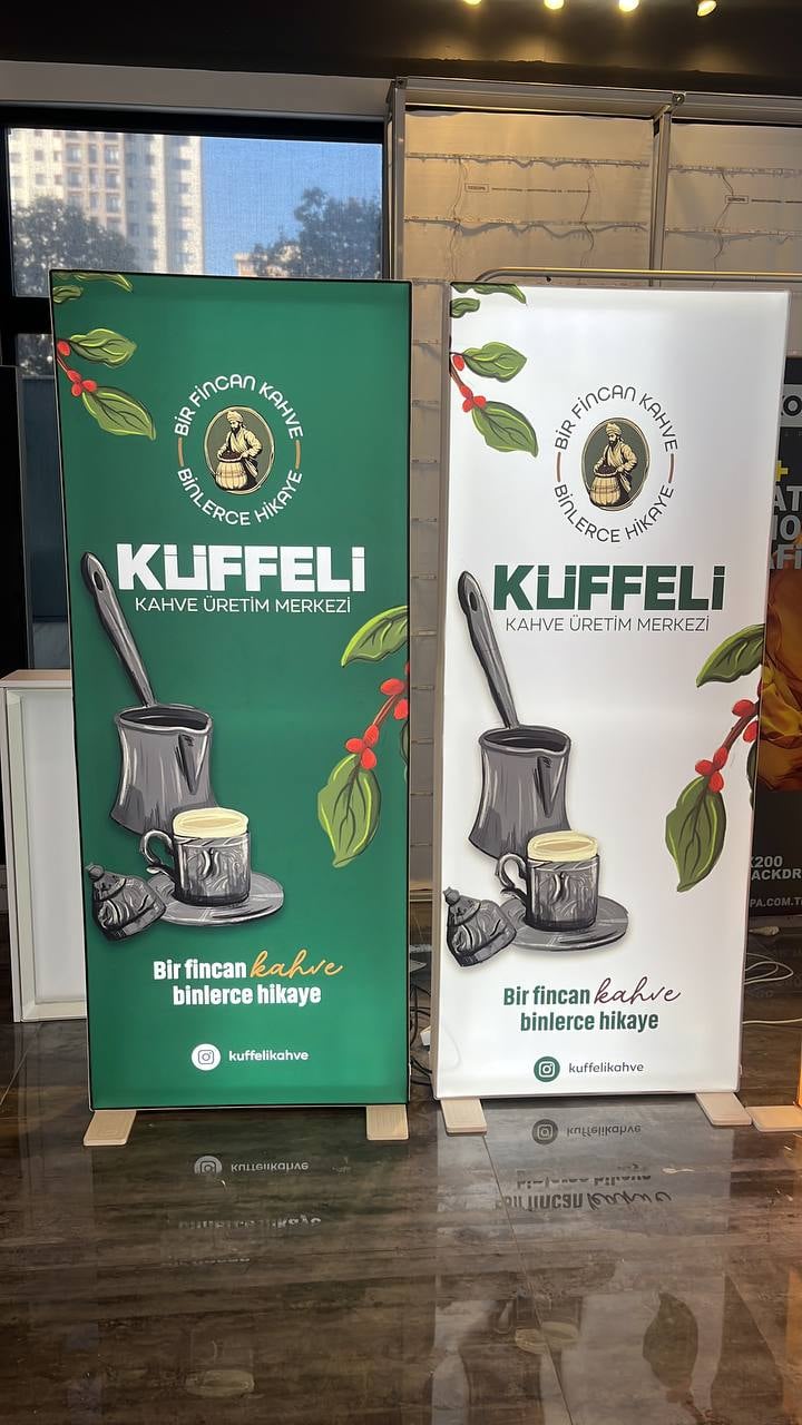 Küffeli kahve standı